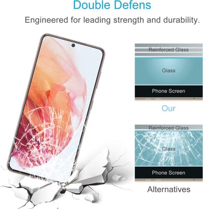 Solidenz Screen Protector - Geschikt voor Samsung Galaxy S21 Plus