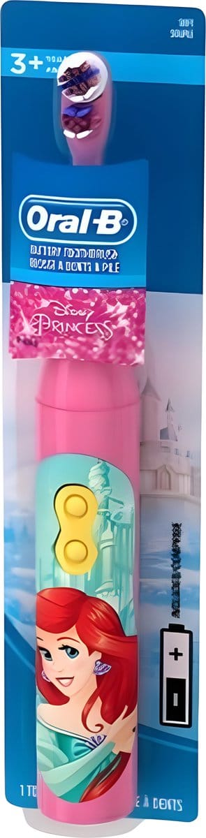 Oral-B - Stages Power Kids - Tandenborstel - Batterijen - AA - Princess - 3 Edities - Geen Vervangbaar Opzetborstel