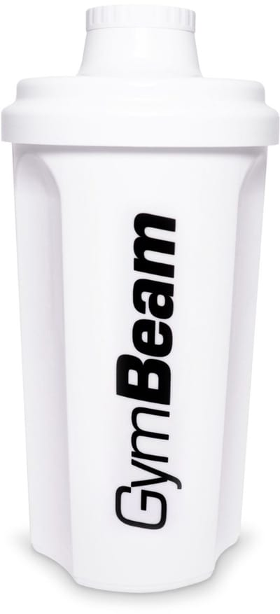 GymBeam Witte Shaker 700 ml