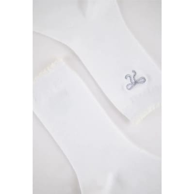 Sokken met borduursel dames 24 Colours