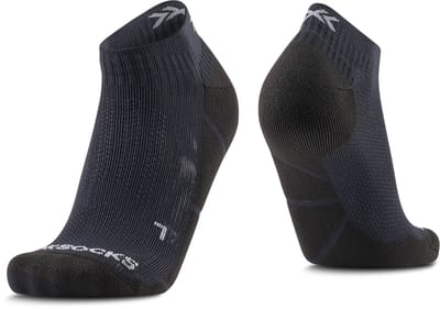 X-Socks Core Sport Low Cut Sokken Opal Black/Arctic White 45-47