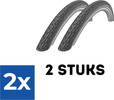 Fietsband - Buitenband - Set van 2 - Road Cruiser 28 x 1.75 (47-622) - Voordeelverpakking 2 stuks