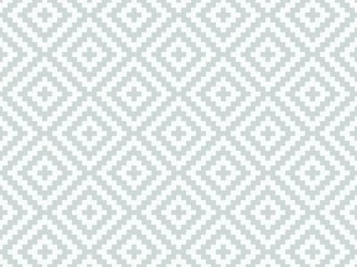 Vinyl | Vloerkleed vinyl |Diamond grey, Diamanten patroon | 95x145 cm