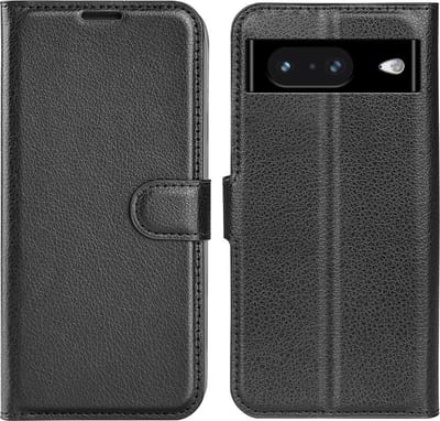 Coverup Hoesje - Geschikt voor Google Pixel 8 Hoesje - Coverup Book Case - Zwart