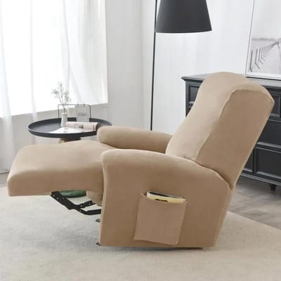 Housse de canapé inclinable 1 place, housse de fauteuil élastique, housse de canapé anti-poussière et antidérapante, housse de protection pour meubles