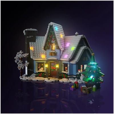 LMB 2.0 - Verlichtingsset geschikt voor LEGO® 10293 Bezoek van de Kerstman