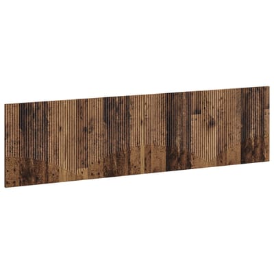vidaXL - Wandgemonteerd - Hoofdbord - HOORN - Oud - hout - Bewerkt - hout