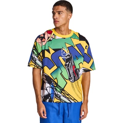 Jordan Brazil Sweatshirts Heren - Geel - Maat XXL - Katoen Fleece