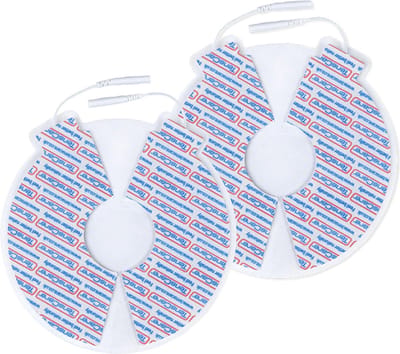 TensCare - 2 pads borst (1 set) | electroden pads tens | elektrodenpads | Zelfklevende Elektroden Pads | borstelektroden | borst elektroden |elektrodenpads borst | borst pads TENS