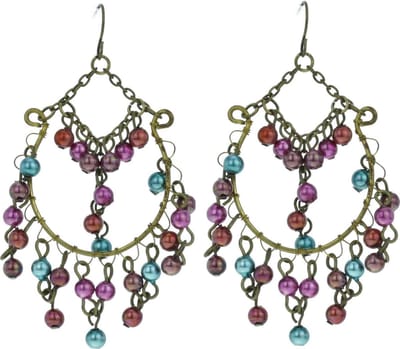 Behave - Oorhangers - Gekleurde kralen - Bohemian stijl - Festival look