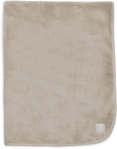 Jollein Baby Deken Wieg - 75x100cm - Basic Jersey/Sherpa - Warm Sand