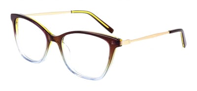 Dkny DK7010 Crystal moss/blue gradient 53/17/135 WOMAN Brilmonturen