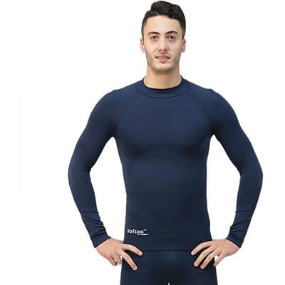 Softee Bubble Lange Mouwen Basislaag Blauw 12-14 Years Jongens