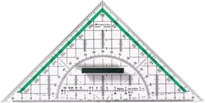 FABER-CASTELL geodriehoek BK 1 klein, met greep