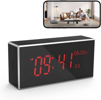 Indoor beveiligingscamera voor thuis, baby's, ouderen, honden, huisdieren, met telefoon-app, wifi met bewegingsdetectie/nachtzicht, 24/7 klokcamera, 1080p