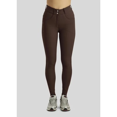 Montar Rijbroek Megan Full Grip Curve Bruin - 48
