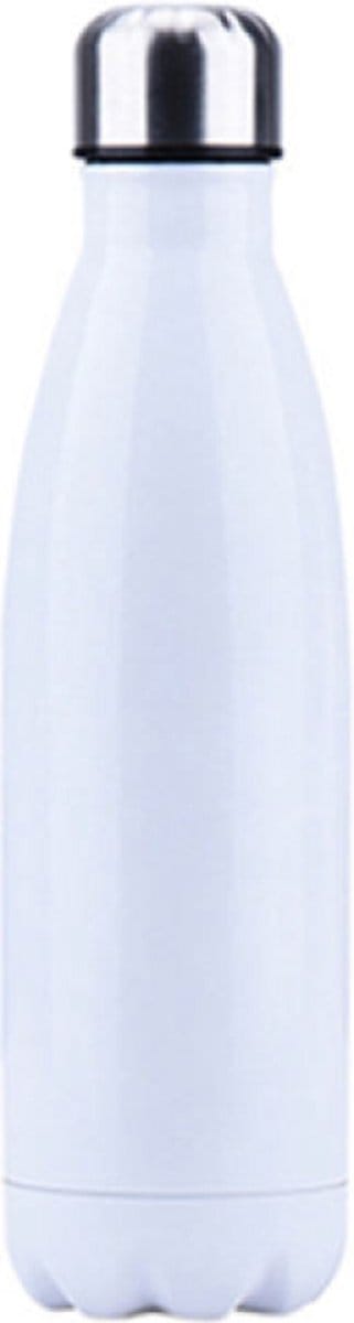 Sparkle&Dream Drinkfles Stainless Steel -Wit - Voor Turnen en Gymnastiek