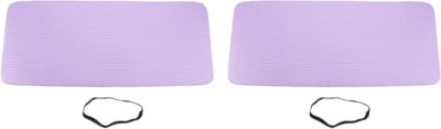 Yogamat Kniebeschermers - Trainingsmat Pilates - Comfortabel Trainen - Antislip Ontwerp - 15 mm Dik - Paars
