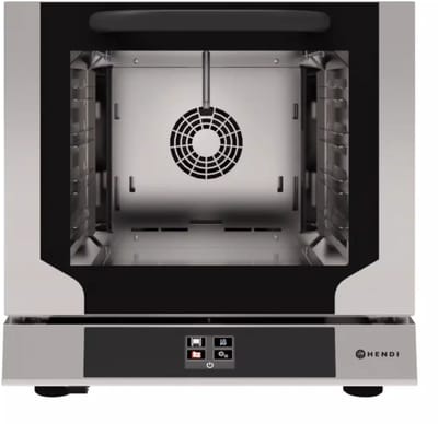 HENDI Stoomoven Hetelucht Compact Touch – 4 trays – 429x345 mm – Touchscreen