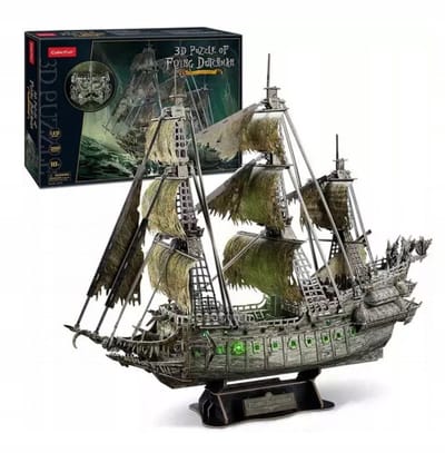 3D-puzzel Vliegende Hollander met LED - 360 stukjes