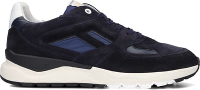 Floris Van Bommel Sfm-10154 De Treener Sneakers - Suède - Heren - Blauw - Maat 40⅔