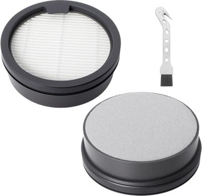 Dailygoods- HEPA-filter 2 stuks - stofzuigerfilter - wasbaar - herbruikbaar - compatibel met Dreame H12 Dual/M12/H13 Pro - hoogwaardige materialen