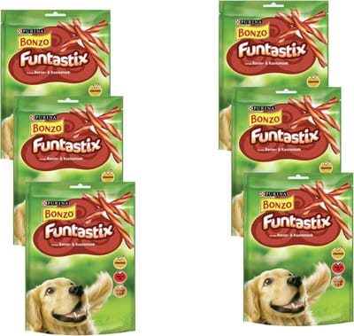 Bonzo Funtastix Snack - Hondensnacks - 6 x 175 g