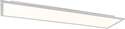 QAZQA liv - Moderne Dimbare LED paneel | Plafondlamp met Dimmer - 1 lichts - L 1200 mm - Staal - Woonkamer | Slaapkamer | Keuken