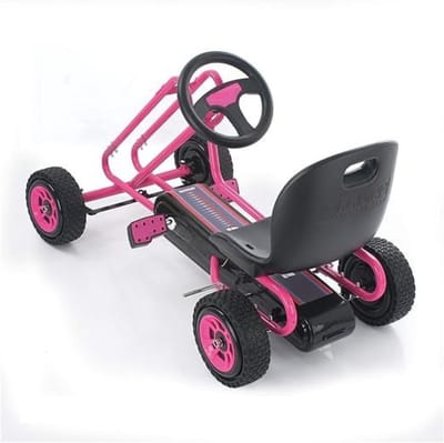 Thuys – Skelters Voor Jongens – Ligfiets – Verstelbaar Zadel – 98cm x 53cm x 56cm – Roze