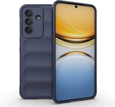 Coverup Hoesje - Geschikt voor Samsung Galaxy A57 Hoesje - Coverup Hands-On Rugged Back Cover - Blauw