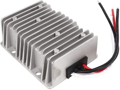 Dailygoody - Waterdichte DC Converter - 24V naar 13,8V - 30A Transformator - Compact formaat - Spanningsregelaar - Geschikt voor RV-apparaten - Topkwa...