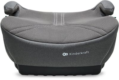 Kinderkraft I-BOOST 2 PRO i-Size - Zitverhoger - ISOFIX - Autostoel Booster - 125-150 cm 22-36 kg – 6-12 Jaar – R129 Goedgekeurd – Grijs