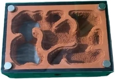 Mierenboerderij Nest - Mierenkolonie Habitat - Educatief Ontwerp - Transparant Acryl - 14.8cm Breed - Helder