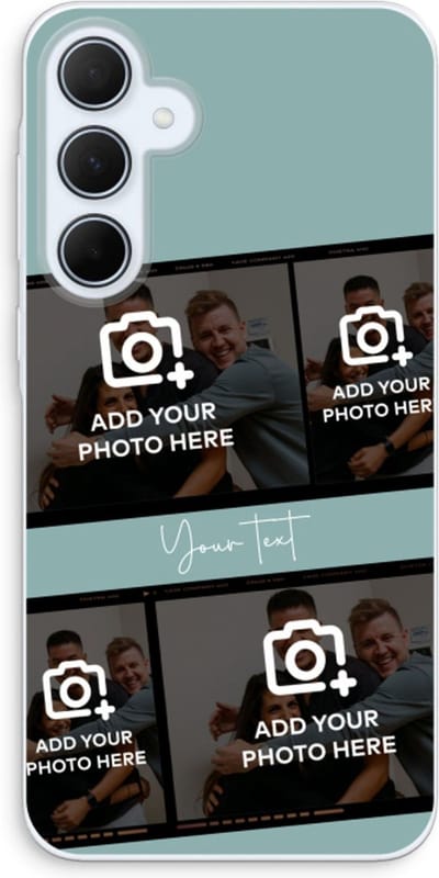 Gepersonaliseerd - Case Company® - Hoesje geschikt voor Samsung Galaxy A35 hoesje - Filmrol N°2 - Soft Cover Telefoonhoesje - Bescherming aan alle Kanten en Schermrand