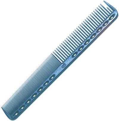 Professionele Knipkam - Fijn Haar Kam - Haar Stylen en Knippen - Hitte- en Chemisch Bestendig - Metrische Gaten - Blauw
