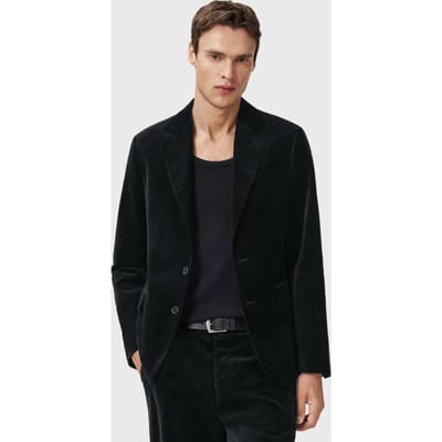 AllSaints Saga Blazer Black Taglia: 34 | Blazers Outlet | Uomo | Nero