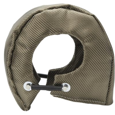 Cache de protection de moteur turbo Barrière Enveloppe de protection de turbocompresseur T4 gray