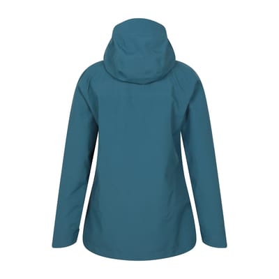 Mountain Warehouse Dames Tempest Waterdichte 3-laags Ski Jacket (Teal)