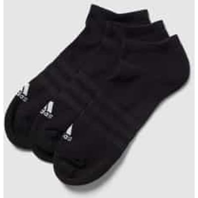 adidas Sportswear Gevoerde Korte Sokken 3 Paar - Unisex - Zwart- 37-39