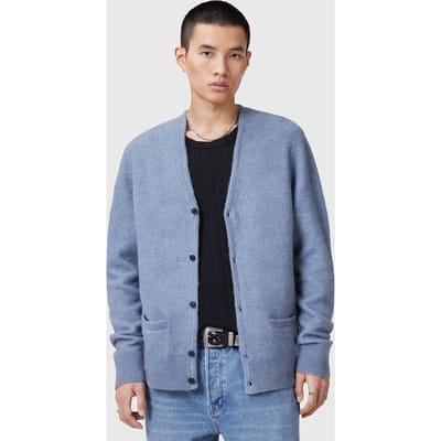AllSaints Renn Cardigan Damson Blue Taglia: XXL | Cardigan Outlet | Uomo | Blu