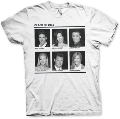 Friends Class Of 2004 Big Tall T-shirt WB-1-FRND003-H90-10