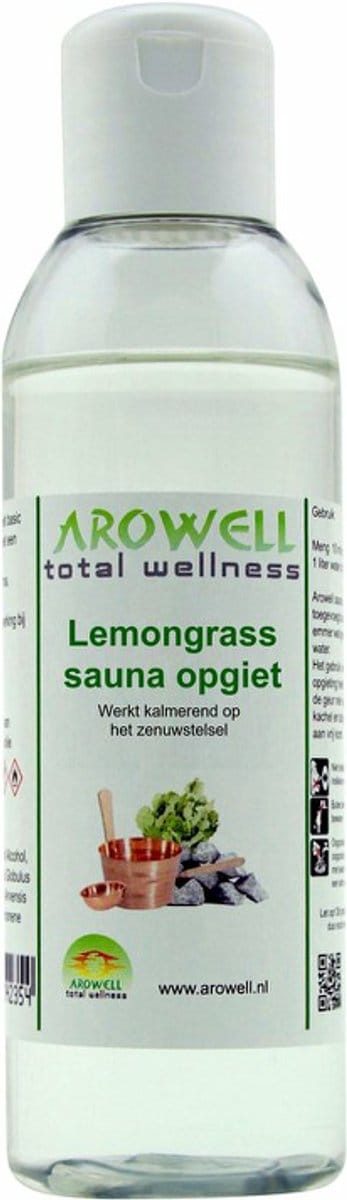 Arowell - Lemongrass sauna opgiet saunageur opgietconcentraat - 100 ml