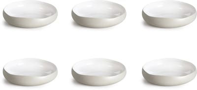 Medard de Noblat - Oslo White - Soep bord 20 cm - 6 delig - Stoneware
