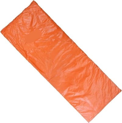 Slaapzak - Kampeerzak Outdoor - Buiten slapen - Ultralicht en compact - 190x70 cm - Oranje