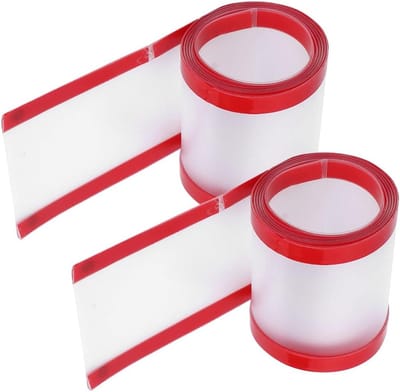 Vingerslot Deurstrips voor Kinderen - Transparante Vingerbescherming voor Scharnieren (2 Stuks)