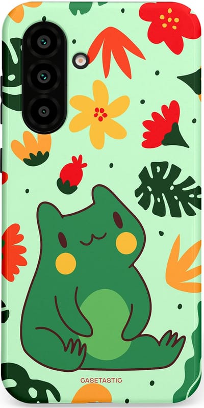 Casetastic Hoesje Geschikt voor Samsung A56 / A36 - Stijlvolle Beschermende Duo-layer Case - Kwaakje
