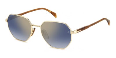 David Beckham DB 1162/F/S Gold havana 56/19/145 MAN Zonnebrillen