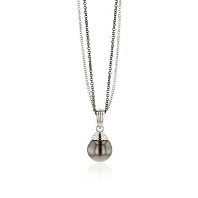 Luna-Pearls - 216.0939 - Ketting - 925/-Zilver met Zoetwater gekweekte parel
