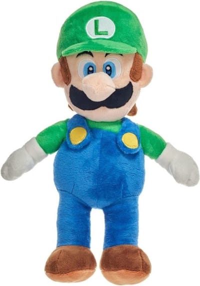 Super Mario Bros Pluche Knuffel Luigi (Groen) 30 cm
