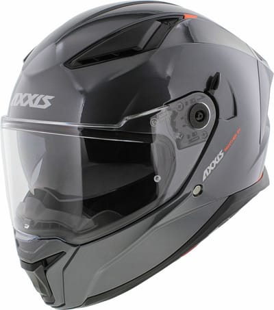 Axxis Panther SV integraalhelm solid glans titanium XS